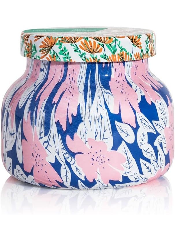 Capri Blue Capri Blue Volcano Candle - Pattern Play Petite Glass Jar - Luxury Long Lasting Tropical Fruits & Sugared Citrus Scent - Decorative Home Decor (8 oz) 