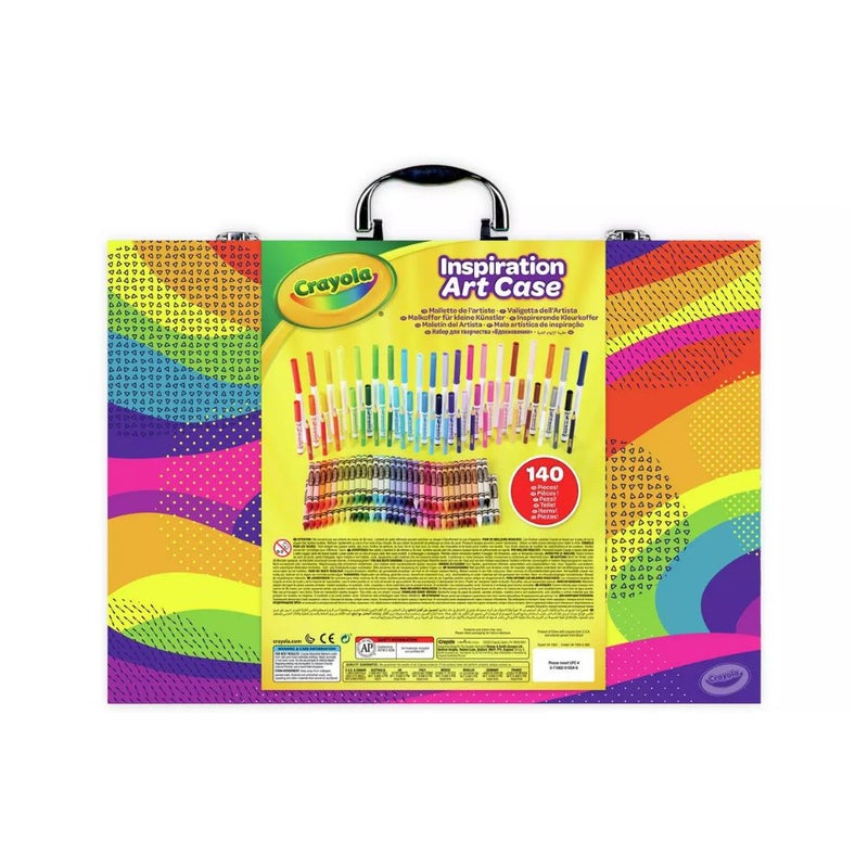 Crayola - Inspiration Art Case - Multicolor | Art Case is the ultimate creative toolkit for artists of all ages | Perfect for aspiring artists, this art case is designed to inspire creativity and make it easy to create stunning masterpieces. Whether you're at home or on the go, | ideal for ages 4+ up - Image 2