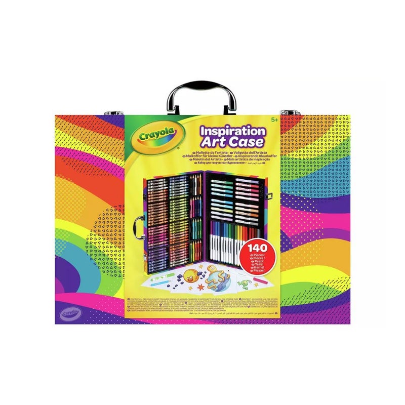 Crayola - Inspiration Art Case - Multicolor | Art Case is the ultimate creative toolkit for artists of all ages | Perfect for aspiring artists, this art case is designed to inspire creativity and make it easy to create stunning masterpieces. Whether you're at home or on the go, | ideal for ages 4+ up - Image 1