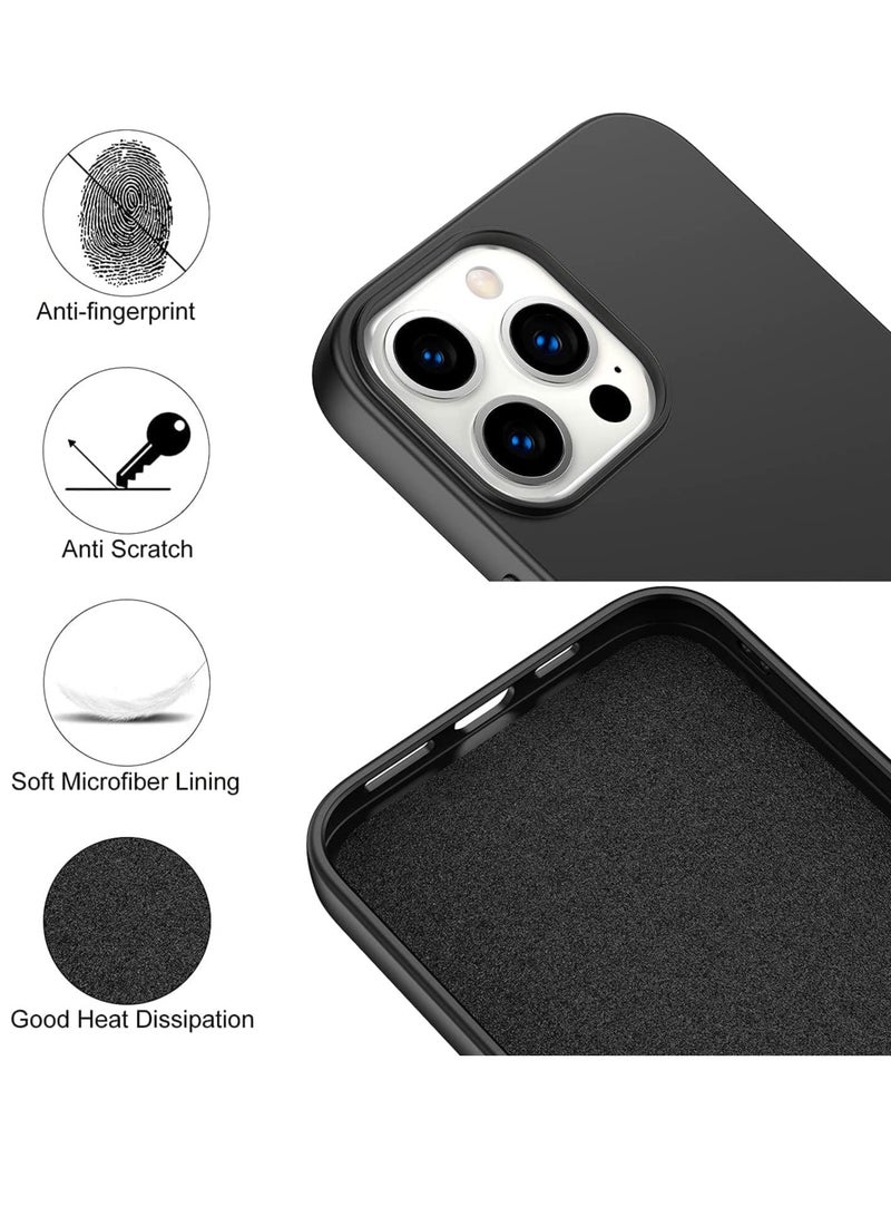 MIGOFAST Designed for iPhone 16 Pro Case Silicone Ultra Slim Shockproof Phone Case with Soft Anti-Scratch Microfiber Lining Enhanced Camera Protection Phone Case for 16 Pro - Image 4