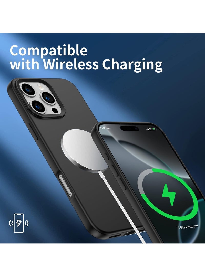 MIGOFAST Designed for iPhone 16 Pro Case Silicone Ultra Slim Shockproof Phone Case with Soft Anti-Scratch Microfiber Lining Enhanced Camera Protection Phone Case for 16 Pro - Image 3