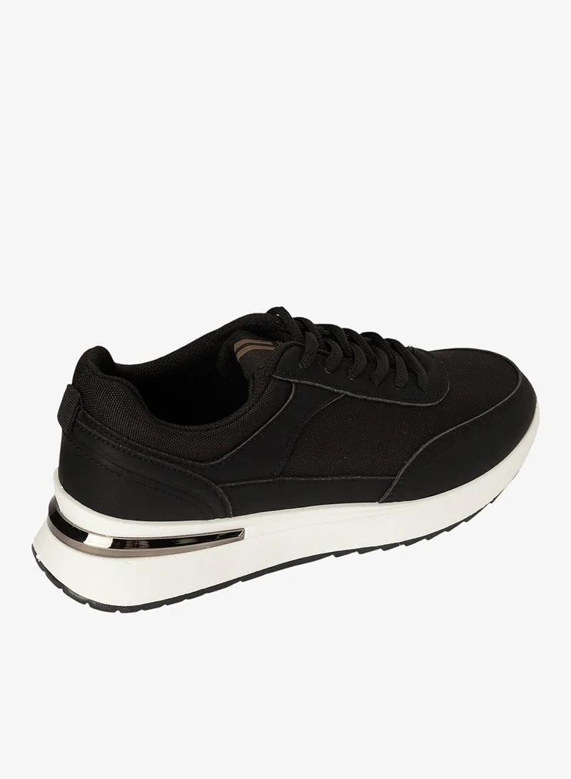 Bata  Chunky Sole Lace-Up Sneakers for Women | Best Price UAE