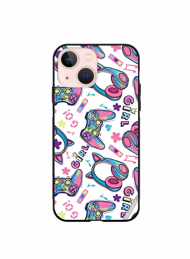 VR CREATIVE Protective Case Cover For Apple iPhone 13 mini Gaming For Girls Design Multicolour - Image 1