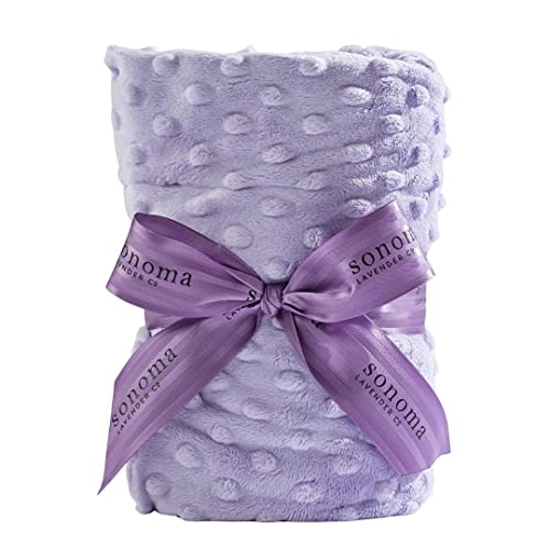 Sonoma Lavender Spa Heat Wrap for Neck Shoulders and Lower Back Microwaveable Lavender Aromatherapy Heating Pad Removable and Washable Covers Stress and Pain Relief 9 x 26 Lilac Dot - Image 2