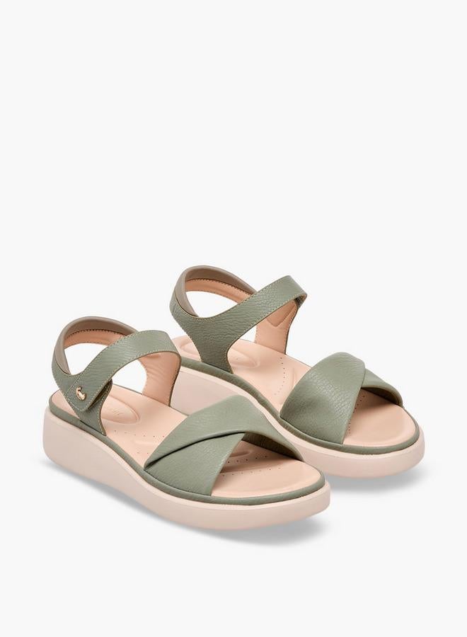 Le Confort Women Hook & Loop Strap Sandals - Image 1