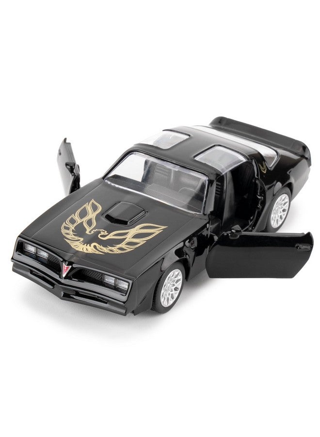 RMZ City 1:36 Pontiac Firebird Trans Am Toy Car, Diecast Pull Back Model Car, Doors Open, Collection Kids Toy for Aged 3 and up, Gift Black - Image 1