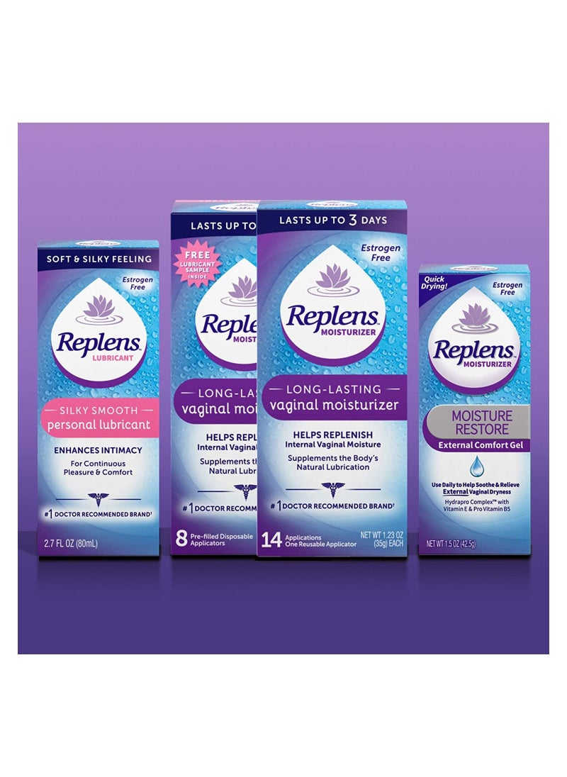 Replens - Silky Smooth Personal Intimacy Enhancer Lubricant 80ml - Image 1