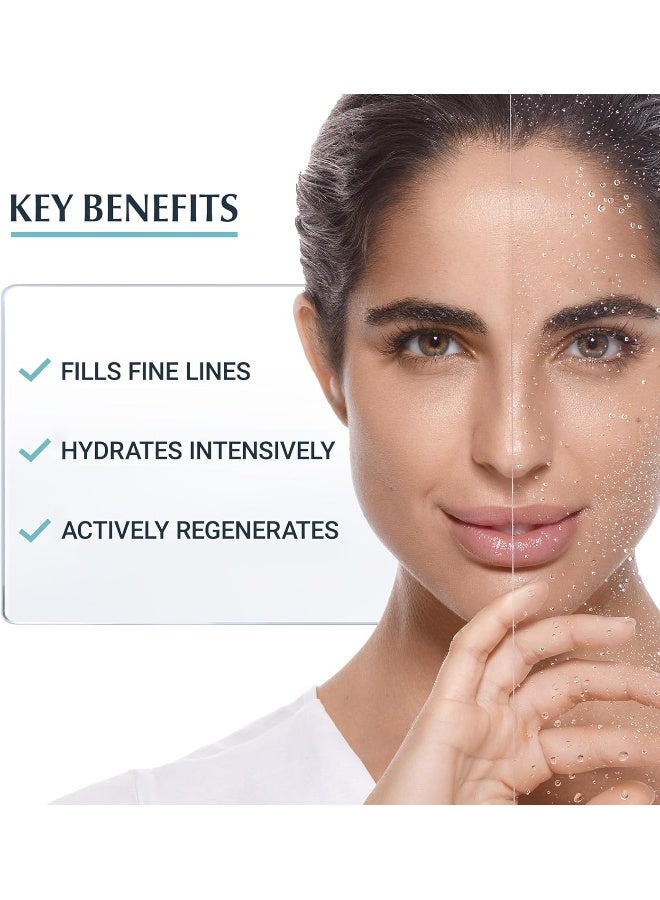 Eucerin Hyaluron Filler Night Booster With Hyaluronic Acid And Vitamin E, 72-Hour Moisturization Night Face Cream, Plumps Up Fine Lines & Hydrates Skin, Lightweight Formula, For All Skin Types, 50Ml - Image 3