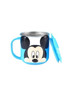 Generic 1 Pc 3D Cartoon Character Kids Drink Water Cup Stainless Steel 280ml ( MIckey Blue )  - Image 3