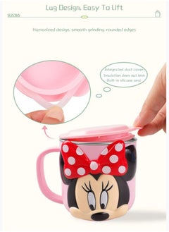 Generic 1 Pc 3D Cartoon Character Kids Drink Water Cup Stainless Steel 280ml ( MIckey Blue )  - Image 5