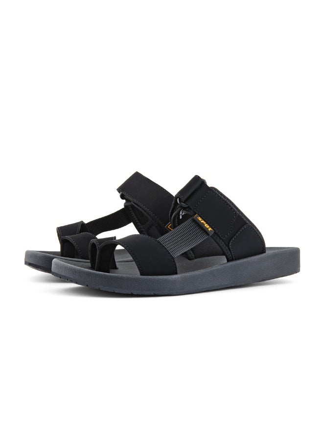 سبوت شبشب سبوت رجالي مظهر عربي أنيق شبشب رجالي مريح SS-7604 أسود - Image 2