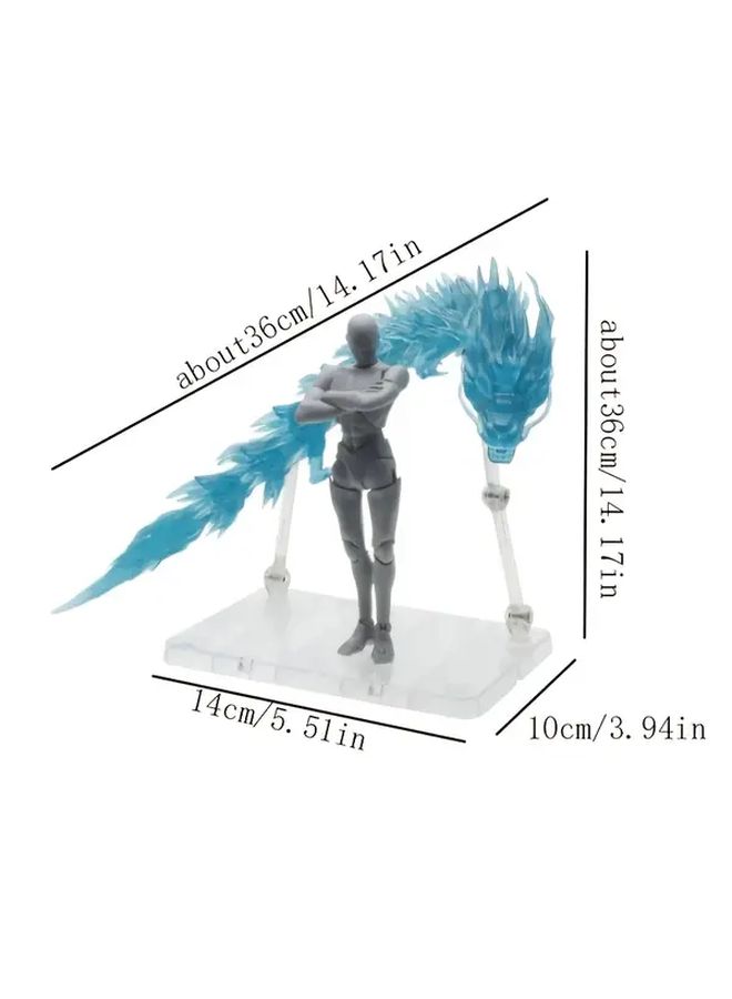 Red Master God And Fourth Generation Stand Set 11 Parts Special Effects Model Parts - Image 2