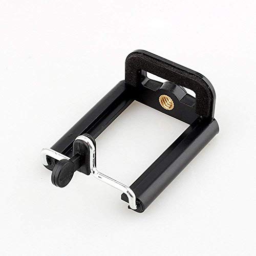 HUMBLE Camera Stand Clip Bracket Holder Tripod Monopod Mount Adapter for Mobile Phone - Black - Image 1