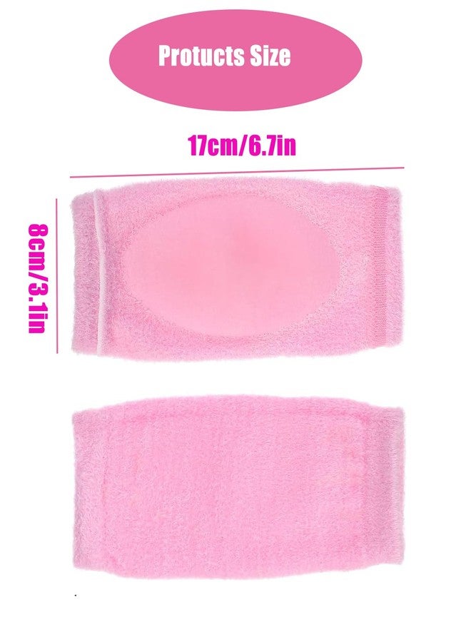 WenTigDY Elbow Moisturizing Sleeve Elbows Gel Cover Heel Socks Elbows Sleeves Elbow Pads for Exfoliating Soften Moisturizing Dry Cracked Skin Care 1 Pairs - Image 2