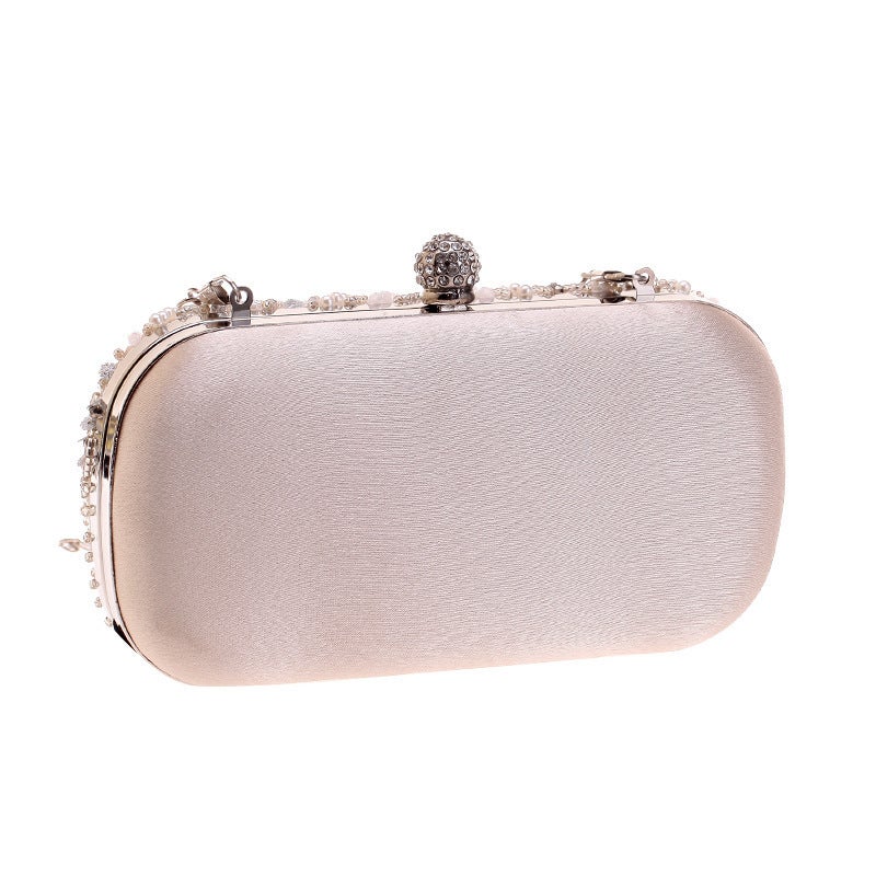 Ladies Hand Bag Embroidered Diamond Evening Bag Party Dress Bag Party Bag Bride Hand Bag 7666-45 - Image 5
