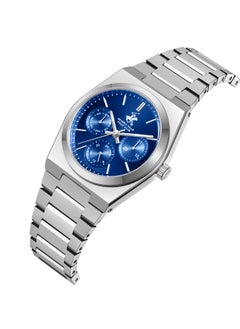 BEVERLY HILLS POLO CLUB BEVERLY HILLS POLO CLUB BP3754X.390 Women Multi Function Display Watch & Metal Strap Silver  - Image 2