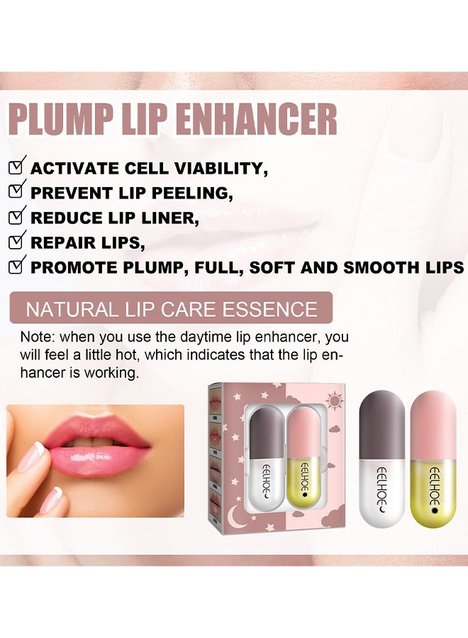 EELHOE Day and Night Moisturizing Lipstick Increase Lip Elasticity Plump Lips and Plump Lip Moisturizer - Image 4