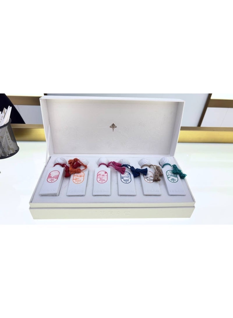 IBRAQ Mini Summer Collection 20 ml ( Sea Breeze, Chasing Waves, Riviera Sunset,Ocean Whisper,Sunrise Melody,Red Coral) - Image 2