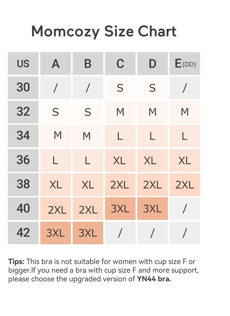 Momcozy - Nursing Bras for Breastfeeding, YN21 Seamless Ultra Comfort Maternity Bra - Image 1