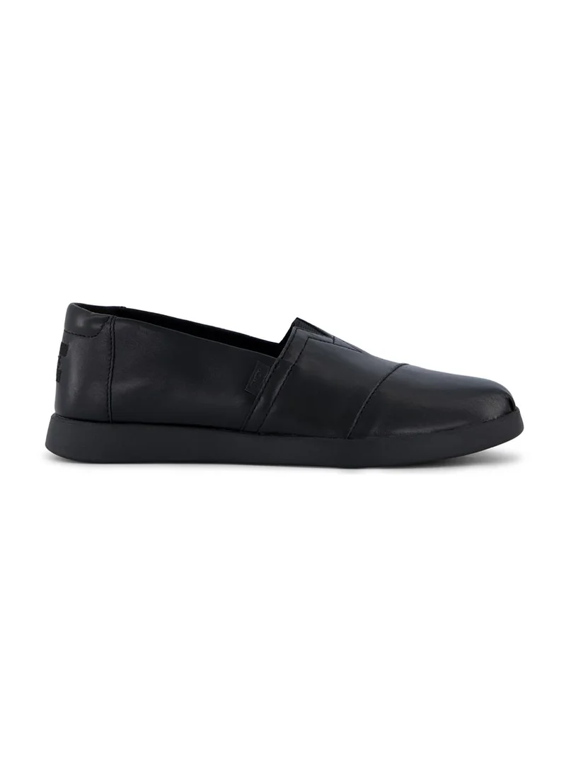تومس Toms Womens 10022622 Slip-On Loafer Shoes, Black