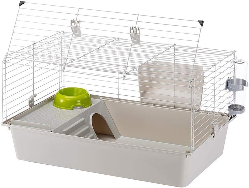 Ferplast Cavie Guinea Pig Cage & Rabbit Cage | Pet Cage Includes All Accessories to Get You Started & a 1-Year Warranty - Image 4
