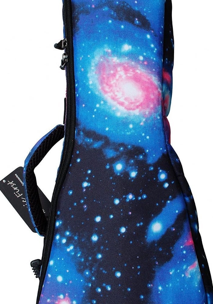 MUSIC FIRST® 23/24" Concert 'GALAXY' Ukulele Bag - Soft Case with Waterproof Nylon and Suede Lining - Image 1