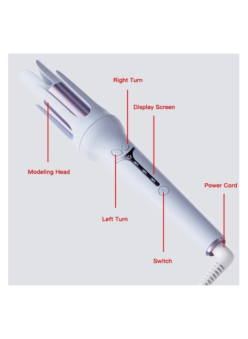 Automatic Hair Curler Rollers Advanced Petal-shaped 32mm Large Waves Hair Care Coating Fast Heating 3 Temperatures Control - Image 2