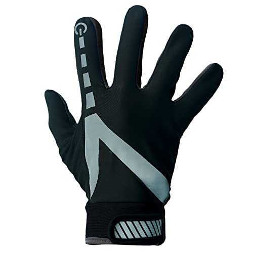 ZaySoo Winter Gloves with Velcro Buckle & Touch Screen Feature - Black - Image 1