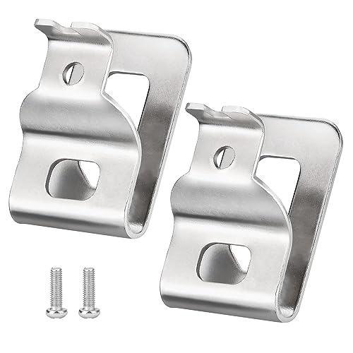 AccEncyc Belt Clips for Dewalt 2 Pack Drill Belt Clip Hook for Dewalt Drill Tool Clips for Dewalt N268241 Fit for 20V Power Tools DCD980 DCD985 - Image 1
