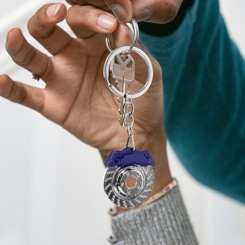 Car Keychain Brake Disc Keychain Bag Hanging Key Vintage Bag Keychain for Men - Image 5