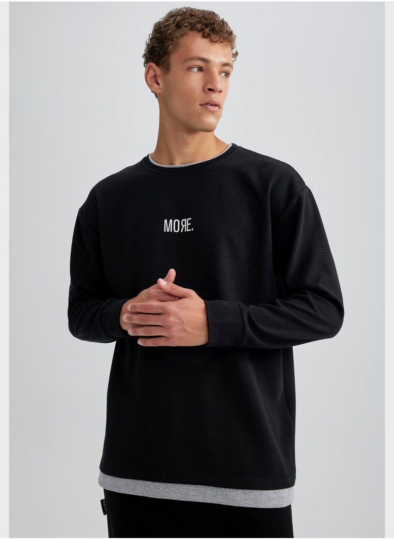 DeFacto - More Printed Sweatshirt - Image 1