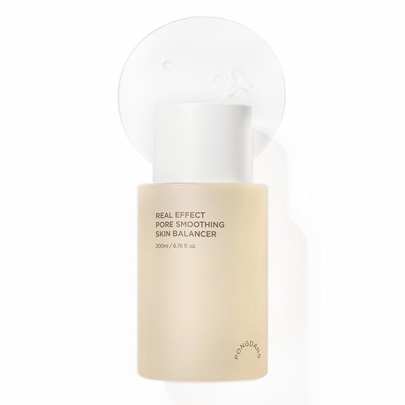 PONGDANG Real Effect Pore Smoothing Skin Balancer 676 floz PoreRefining Toner for SmootherLooking Skin Helps Improve The Look of Enlarged Uneven Pores Korean Skin Care