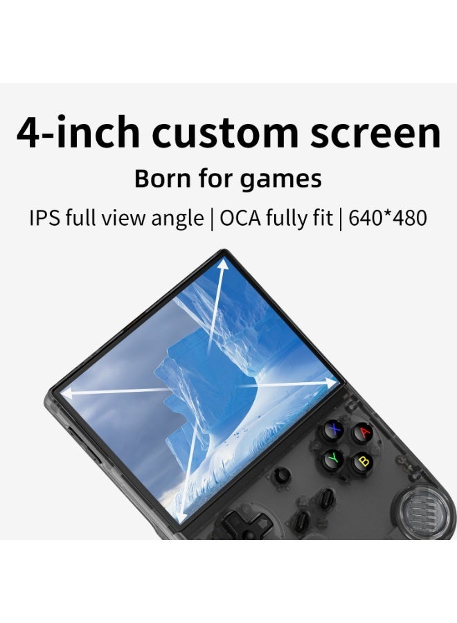 ANBERNIC  RG40XX V Handheld Game Consoles RG40XXV Retro Game Console Built-in 64G TF Card Preloaded Games 5000+ RG 40XXV Portable Gaming Console Linux 64-bit Supports WiFi Bluetooth HD Output Black - Image 3