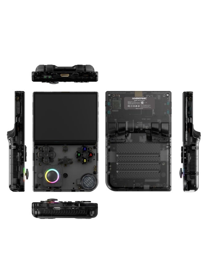 ANBERNIC  RG40XX V Handheld Game Consoles RG40XXV Retro Game Console Built-in 64G TF Card Preloaded Games 5000+ RG 40XXV Portable Gaming Console Linux 64-bit Supports WiFi Bluetooth HD Output Black - Image 1