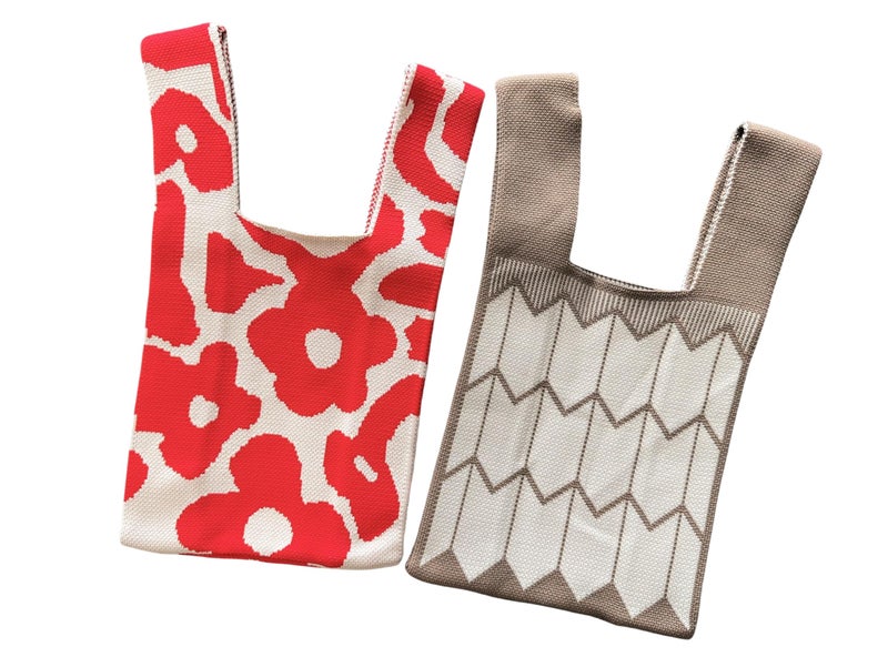 QSYW Wristlet Tote Knot bags for women Mini Tote bag Women's Wristlet Handbags 2 Pieces Women's Pocket Handbags - Image 3
