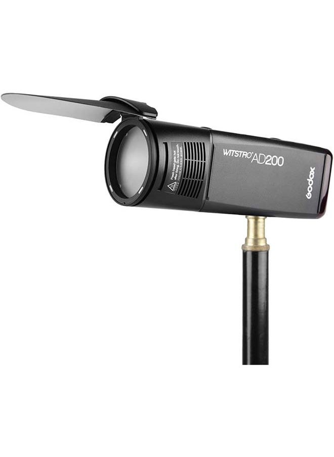 Godox - Godox AK-R12 Bounce Card, use Godox H200R Round Flash Head Compatible for AD200 Pro AD200, Compatible for Godox V1 Flash Series,V1-S V1-N V1-C Flash - Image 1