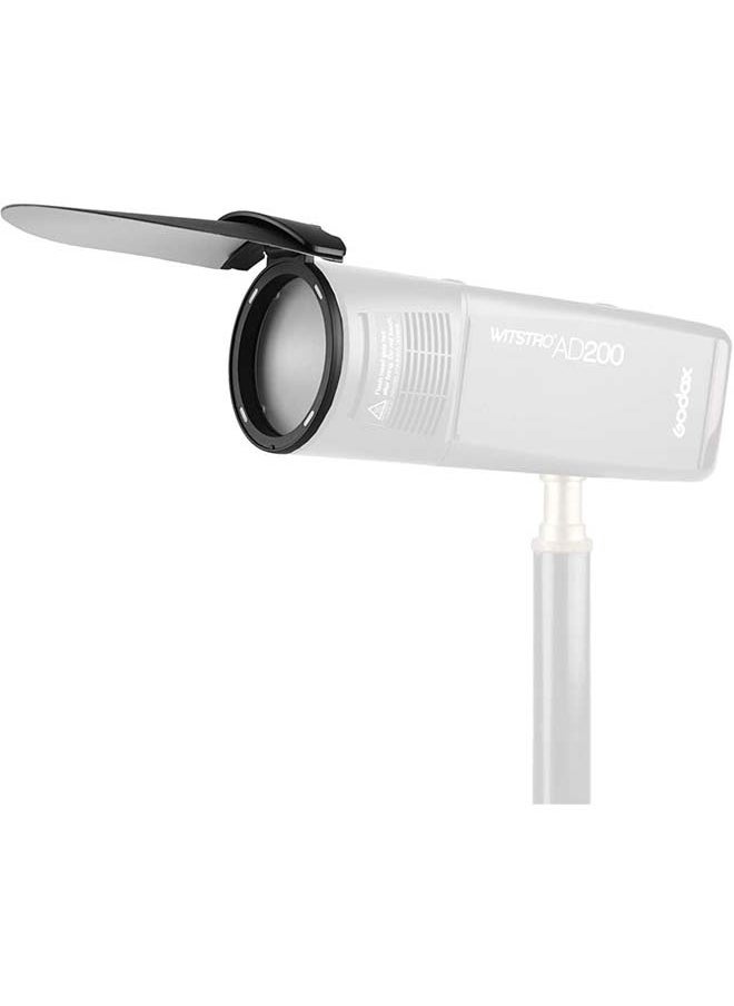 Godox - Godox AK-R12 Bounce Card, use Godox H200R Round Flash Head Compatible for AD200 Pro AD200, Compatible for Godox V1 Flash Series,V1-S V1-N V1-C Flash - Image 1