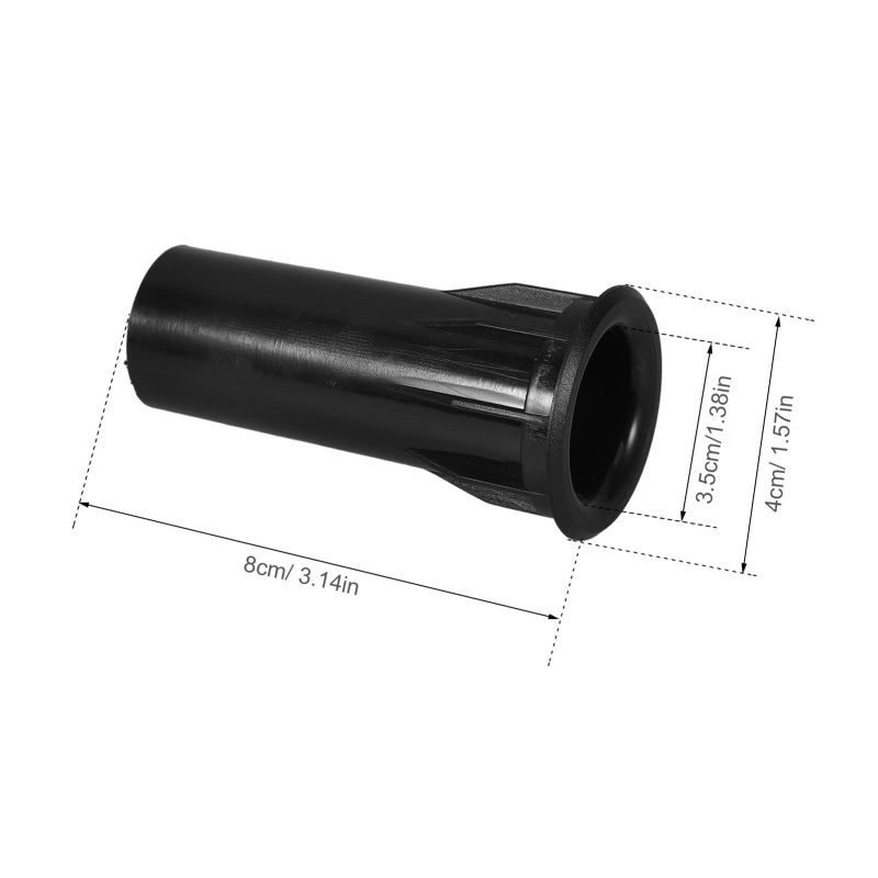 8Pcs Black Subwoofer Port Tubes Deep Bass Reflex for Home Theater Speaker - Image 3