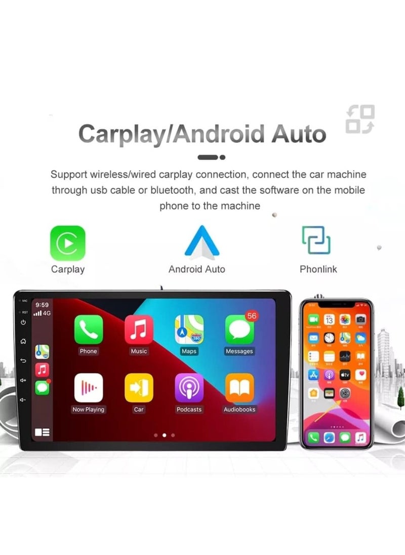 Vierex - For KIA PICANTO 2016 to 2019 Android Car Stereo 4GB RAM Support Apple Carplay Android Auto Wireless QLED 4G SIM Card Support DSP AHD Camera Included - Image 1