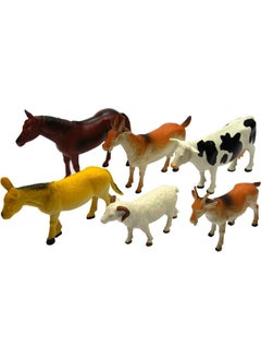 Vardem 6 Piece Animal Set Farm Animals  - Image 1