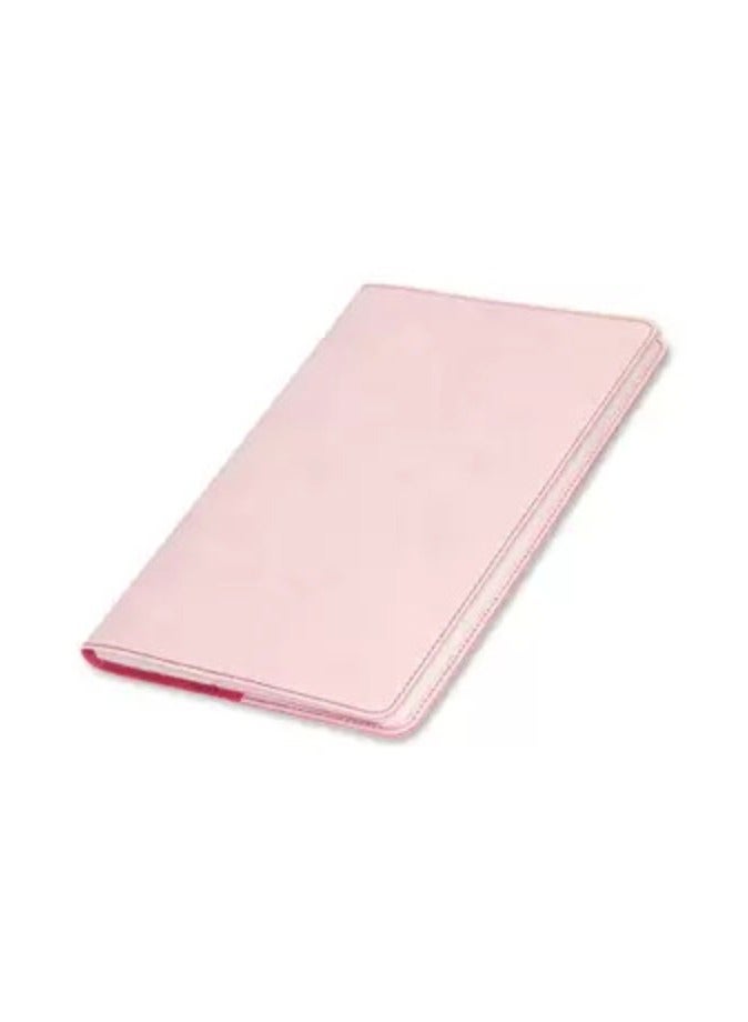Fis Executive Soft Cover Notebook, Italian Pu Cover, Single Ruled, 96 Sheets With Gift Box, Pink Color, A4 (210 X 297 Mm