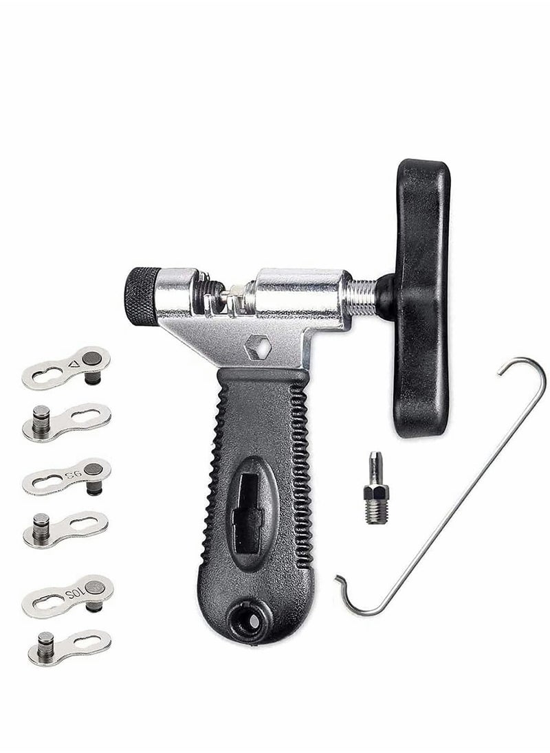 SYOSI Universal Bike Chain Tool, With Hook Road and Mountain Bicycle Repair Tool, Bike Chain Splitter Cutter Breaker, Bicycle Remove And Install Chain Breaker Spliter Chain Tool  - Image 1