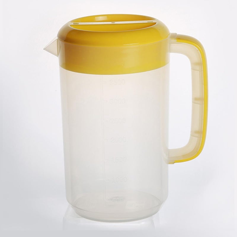 2.5L Large Capacity Plastic Pitcher With Lid For Cold Beverages Iced Tea And Juice Storage - Image 4