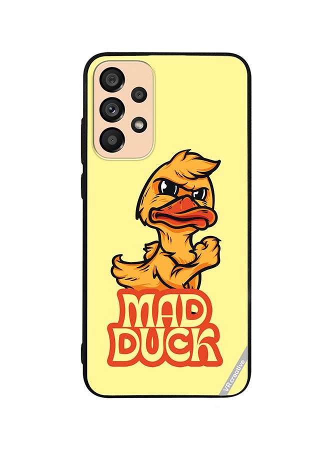 VR CREATIVE Protective Case Cover For Samsung Galaxy A33 5G Mad Duck Design Multicolour - Image 1