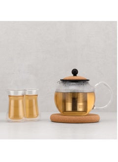 bodum Set of 2 BODUM Melior Tea Glasses Double-Walled 0.1 L  - Image 2