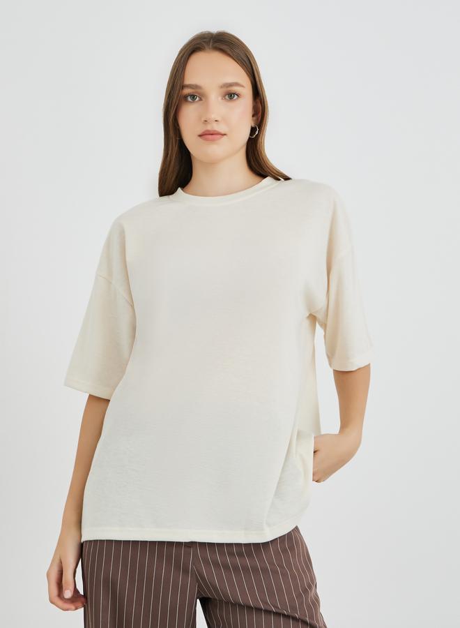 Take Two Slogan Print Regular Fit T-Shirt - Image 2