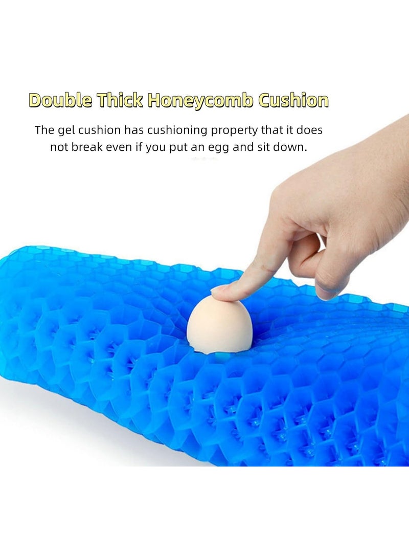 وسادة مقعد الجل الباردة المريحة - تصميم أنيق وغير قابل للانزلاق - مثالية للاستخدام اليومي في المنزل والمكتب - Image 2