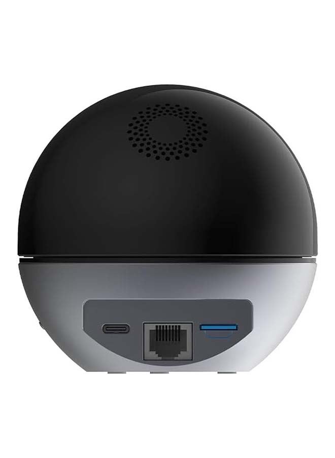EZVIZ E6 3K HomeKit Indoor Camera Supports 2.4/5 GHz Dual-Band, AI-Powered Human & Pet, Bark and Meow Detection, Auto-Zoom Tracking, Panoramic View, True-WDR, Privacy Shutter, IR Night Vision (Up to 10 m / 33 ft),Supports MicroSD Cards (Up to 512GB) & EZVIZ Cloud Storage, Wi-Fi - Image 4
