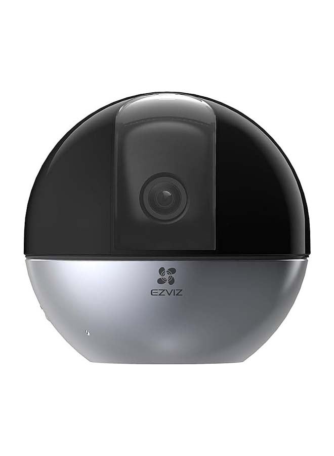 EZVIZ E6 3K HomeKit Indoor Camera Supports 2.4/5 GHz Dual-Band, AI-Powered Human & Pet, Bark and Meow Detection, Auto-Zoom Tracking, Panoramic View, True-WDR, Privacy Shutter, IR Night Vision (Up to 10 m / 33 ft),Supports MicroSD Cards (Up to 512GB) & EZVIZ Cloud Storage, Wi-Fi - Image 1