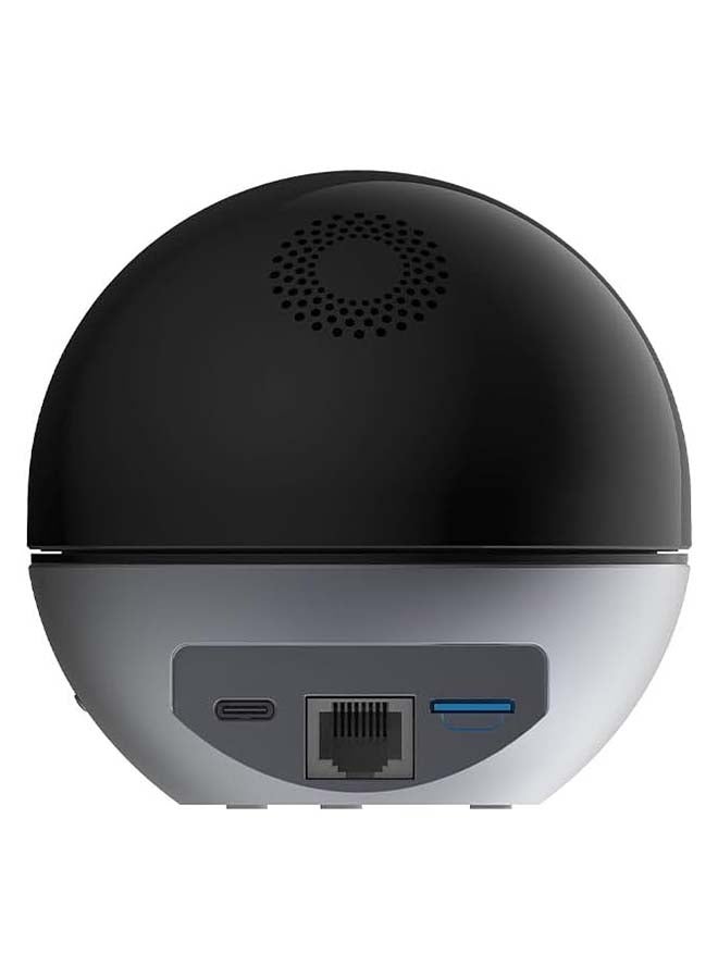 EZVIZ E6 3K HomeKit Indoor Camera Supports 2.4/5 GHz Dual-Band, AI-Powered Human & Pet, Bark and Meow Detection, Auto-Zoom Tracking, Panoramic View, True-WDR, Privacy Shutter, IR Night Vision (Up to 10 m / 33 ft),Supports MicroSD Cards (Up to 512GB) & EZVIZ Cloud Storage, Wi-Fi - Image 5